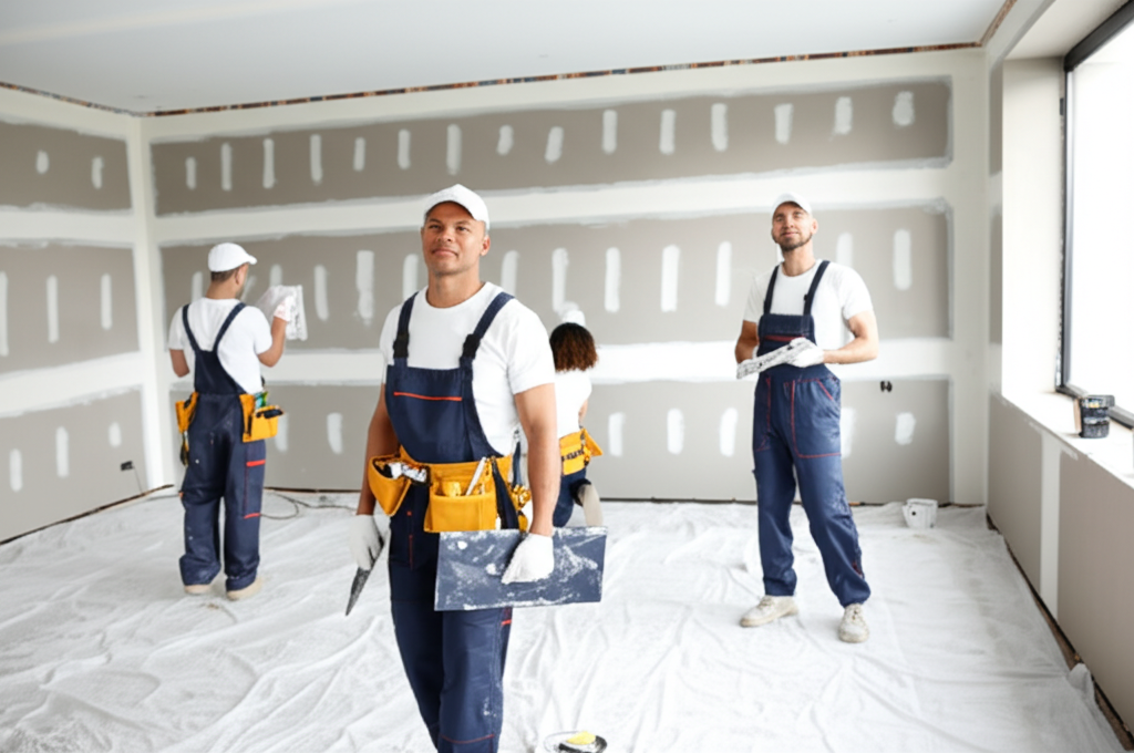 West Hollywood Drywall Services team