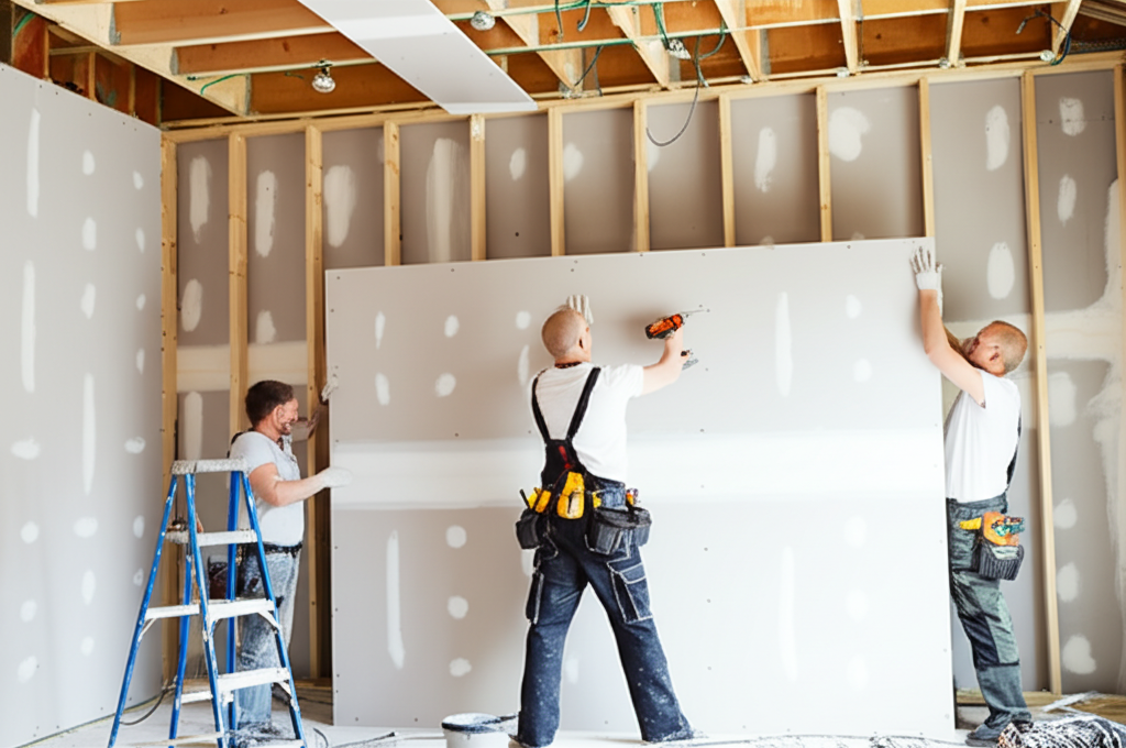Professional drywall installation in West Hollywood